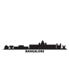 India Bangalore City Skyline Isolated