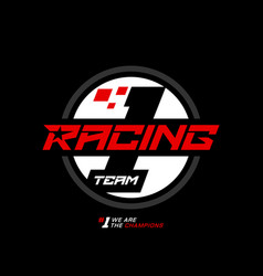 Racing Team Trendy Fashionable T-shirt