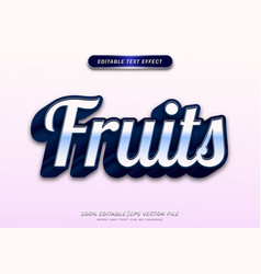 Fruits Text Editable Effect