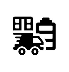 City Transportation Delivery Icon