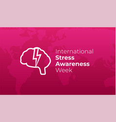 Pink International Stress Awareness Week