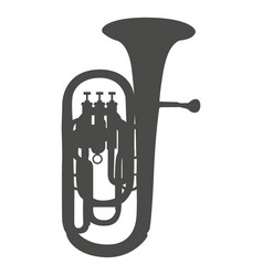 Saxhorn Baritone Silhouette