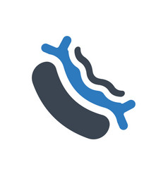 Hot Dog Sausage Icon