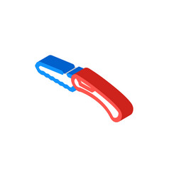 Folding Hand Saw Isometric Icon