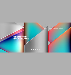 Gradient Triangle Geometric Minimal Wallpaper