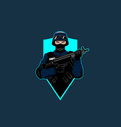 Swat Team Police Department Emblem