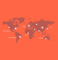 World Map Continents