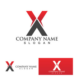 X Letter Logo Template Icon