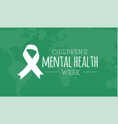 Green Children Mental Health Week Background