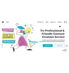 Try Professional Friendly Content Creation Service