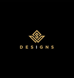 Ws Or Sw Luxury Monogram Logo Design