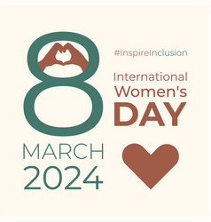 8 Marth 2024 International Women S Day Poster