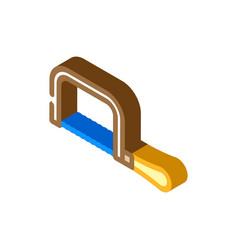 Coping Saw Isometric Icon