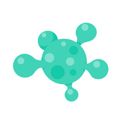 Simple Green Body Virus Design Isolated