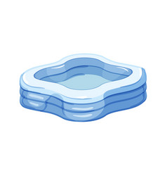 Summer Inflatable Swimming Pool Cartoon