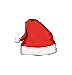 Cap Hat Santa Cartoon