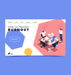 Burnout Syndrome Concept