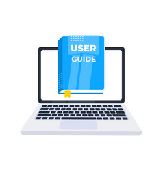 User Guide Appearing From Laptop Screen Online