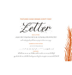 Handwritten Sans Serif Font