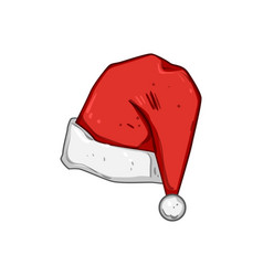 Head Hat Santa Cartoon