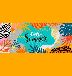 Hello Summer 2020 Greeting Banner