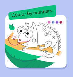 Color By Numbers Game Educational Math Coloring