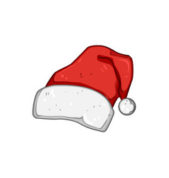 Year Hat Santa Cartoon