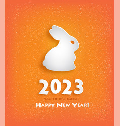 Happy New Year 2023 Background Year Of The Rabbit