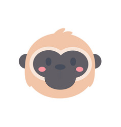 Cartoon Monkey Face Cute Pets For Kids