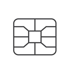 Credit Card Emv Chip Symbol Digital Nfc Payment