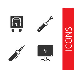 Set Smart Tv Electrical Panel Soldering Iron