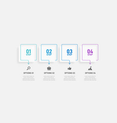 Timeline Infographic With Infochart Modern