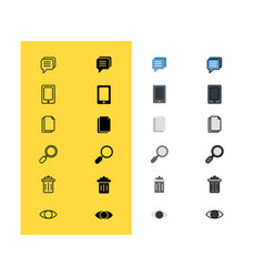 Chat Message Phone New Folder Icon Set