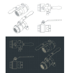 Ball Valve Blueprints