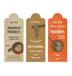 Japanese Noodles Non Gmo Products Stickers