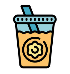 Nature Juice Icon Flat