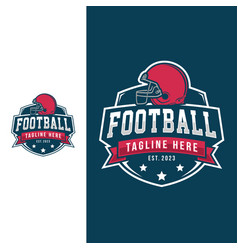 American Football Logo Sport