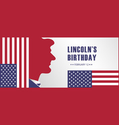 Lincolns Birthday Holiday Background