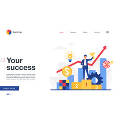 Your Success Business Landing Page Winner