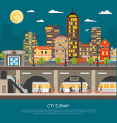 City Subway Poster