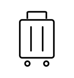 Cute Suitcase Icon Or Luggage