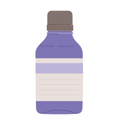 Purple Medicine Bottle