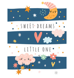 Sleeping Baby Animal Card Sweet Dreams Sleepy