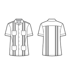 Shirt Guayabera Technical Fashion