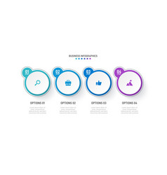 Timeline Infographic With Infochart Modern