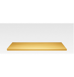 Wooden Table Top Or Shelf Realistic Mockup