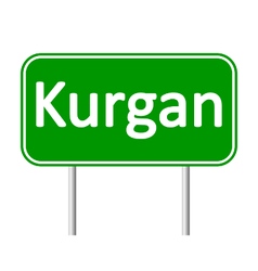 Kurgan Road Sign