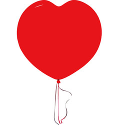 Red Heart Shape Balloon