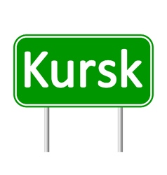 Kursk Road Sign