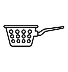 New Model Colander Icon Outline Cooking